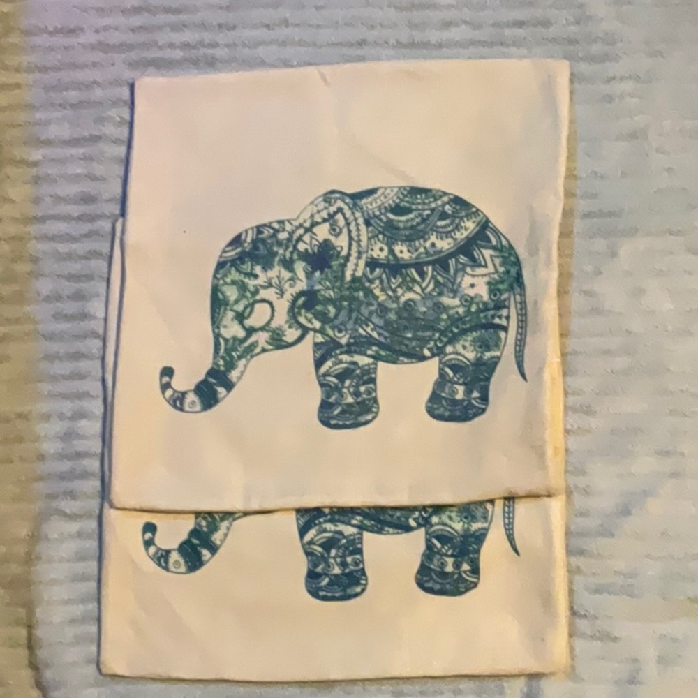 Elephant Throw Pillow Cases